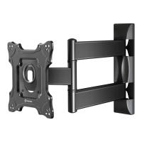 Кронштейн для телевизора Onkron NP25 настенный, наклонно-поворотный, 17-43 дюйма, черный