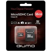 Карта памяти MicroSDHC 16Gb Qumo