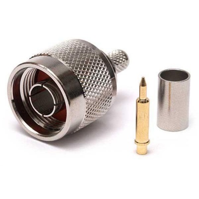 Разъем обжимной N-111F N-male RG-58 Разъем обжимной N-111F N-male RG-58