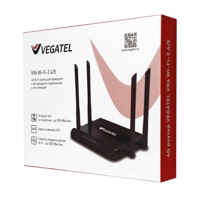 3G/4G Роутер Vegatel VR6