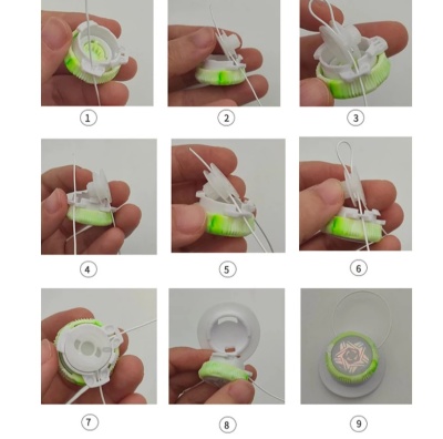 Шнурки с вертлюжной пряжкой