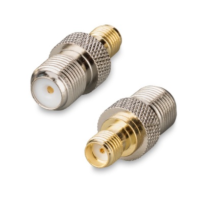 Переходник F-female - SMA-female Переходник F-female - SMA-female