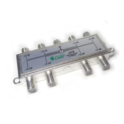 Делитель на 8 ТВ Lans LV8 (5 - 1000 МГц) Делитель на 8 ТВ Lans LV8 (5 - 1000 МГц)